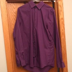 Purple J. Ferrar dress shirt